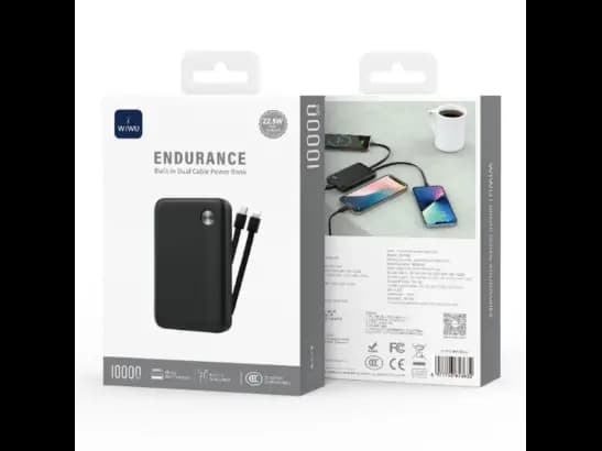 Wiwu WI-P060 Endurance 22.5w 10000mAh Powerbank - 1 Year Warranty (6)