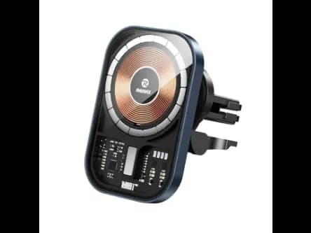 Remax RM-C18 Tranparent 8X Stronger Magnetic Wireless Charging 15W PD (2)