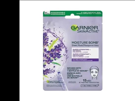 Garnier Moisture Bomb Sheet Mask for Tired-Looking Skin 28g - CANADA