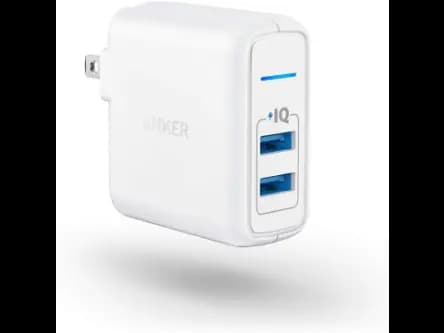 Anker 24W 2 Port USB Wall Charger