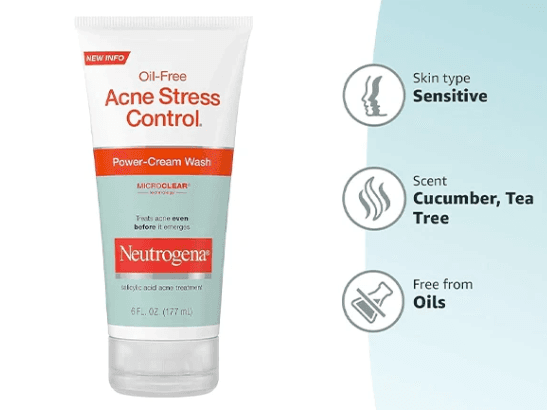 Neutrogena Acne Stress Control Scrub 125ml - CANADA (3)