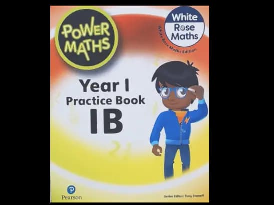 POWER MATHS YEAR 1 PRACTICE BOOK 1B - WHITE ROSE M