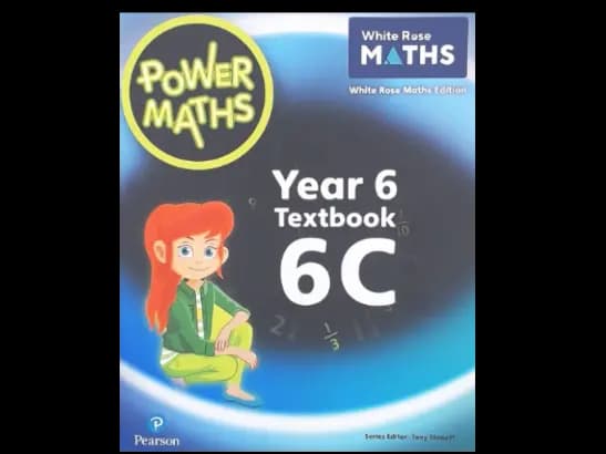 POWER MATHS YEAR 6 TEXTBOOK - 6C