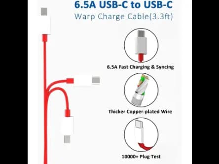 Warp Charger, 65W Warp Charger 2p usb Original Adapter (2)