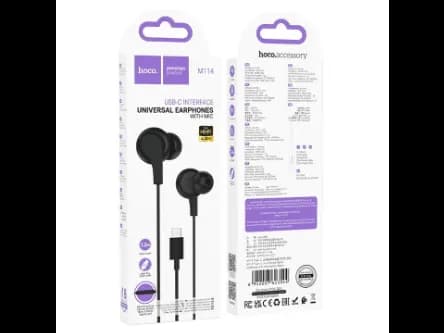 HOCO M114 TYPE C WIRED MIC EARPHONE (4)