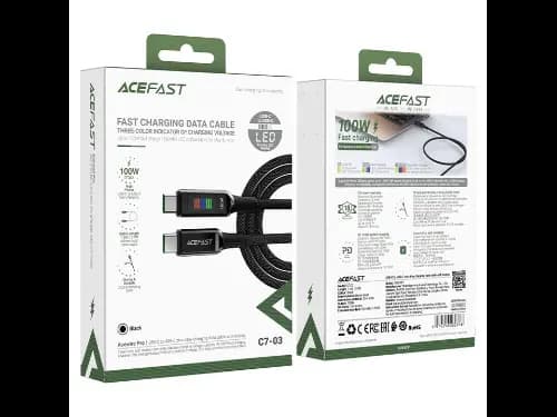 ACEFAST C to C 100W NYLON BRAIDED 1.2M DATA CABLE (4)