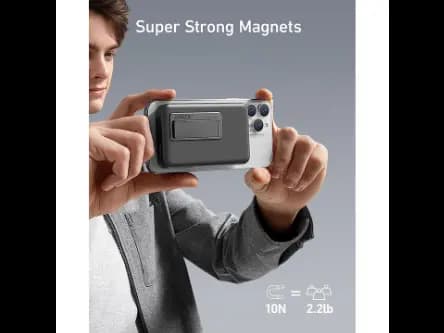 Anker Magnetic Battery, 10,000mAh Foldable Wireless Portable Charger (4)