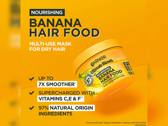 Garnier Ultimate Blends Banana 3 in 1 Hair Mask 390ml - GERMANY (3)