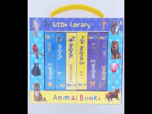 LITTLE LIBRARY - ANIMAL BOOKS