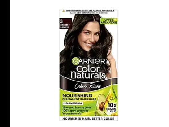 Garnier Color Naturals Darkest Brown 35ml + 30g - INDIA