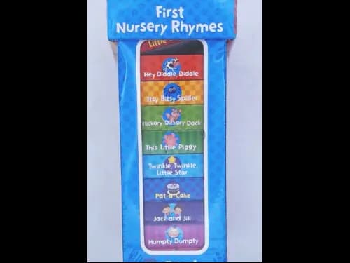FIRST NURSERY RHYMES - 10 BOOKS