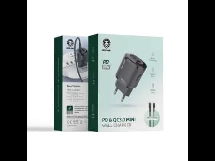 Green Lion 20w Pd&qc Mini Wall C To Lightning Charger Iphone (3)
