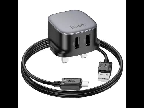HOCO CS31B DUAL PORT CHARGER MICRO (2)