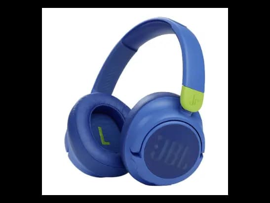 JBL JR 460 NC Wireless Over Ear Headphone Blue - 6 Month Warranty