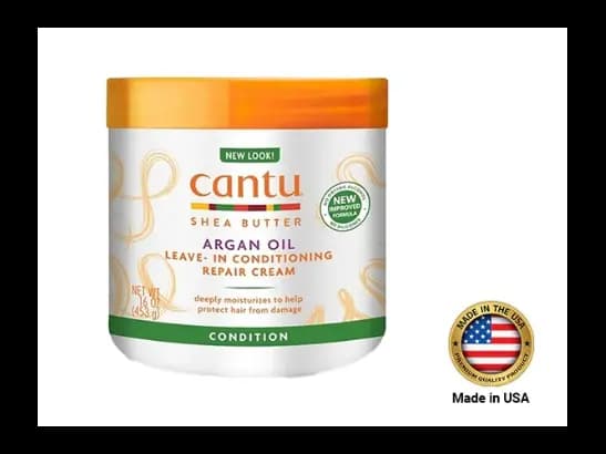 Cantu Argan Oil Leave-In Conditioning Cream 453g - USA