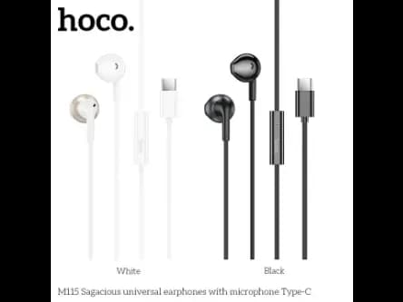 HOCO M115 TYPE C EARPHONE WITH MIC (3)