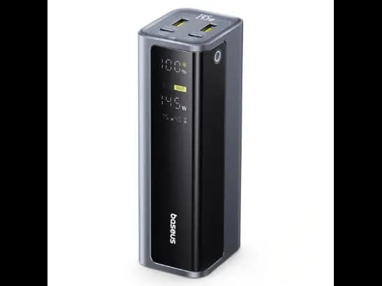 Baseus EnerGeek GP12 Fast Charging Power Bank with Digital Display 20800mAh 145W Space Grey - P10082109813-00