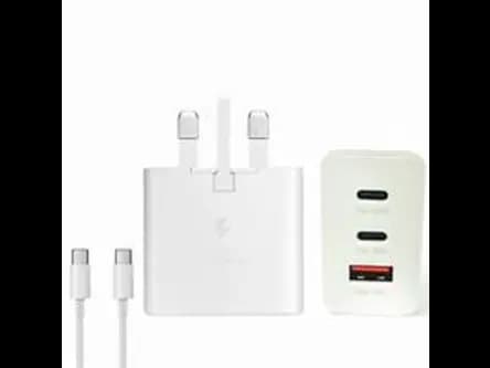 SAMSUNG 65W PD 3PIN 2IN1 CHARGER TRIO A A C