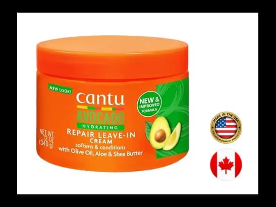Cantu Avocado Hydrating Repair Leave In Conditioning Cream 340g