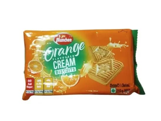 Munchee Orange Cream 210G