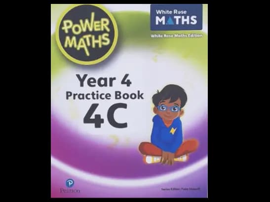 POWER MATHS YEAR 4 PRACTICE BOOK 4C - WHITE ROSE M