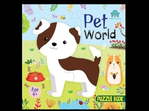 PUZZLE BOOK - PET WORLD