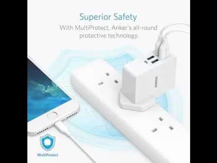 Anker PowerPort 4 Lite 27W EU   UK plug (A2021) (4)