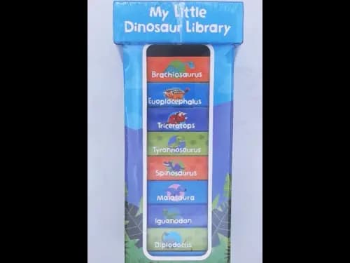 MY LITTLE DINOSAUR LIBRARY - 10 BOOKS