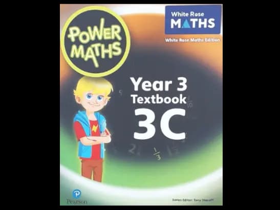 POWER MATHS YEAR 3 TEXTBOOK 3C - WHITE ROSE MATHS