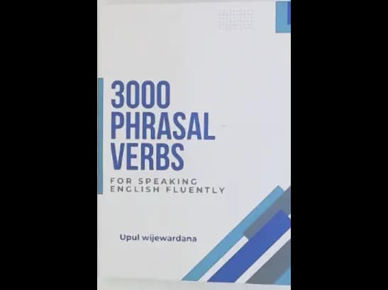 3000 PHRASAL VERBS