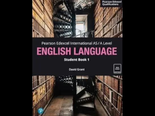 PEARSON EDEXCEL INTERNATION AS AL ENGLISH LAN-SB 1