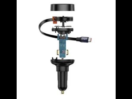 Baseus Car Charger Enjoyment Pro with cable USB-C to Type C00057802111-00 (3)