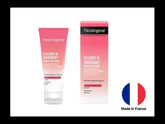 Neutrogena Clear And Radiant Moisturizer 50ml - FRANCE