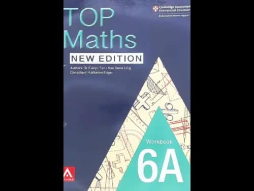TOP MATHS WORKBOOK 6A - NEW EDITION