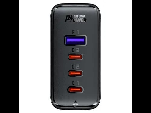 ACEFAST 100W 3 USB-C USB-A PD CHARGER (3)