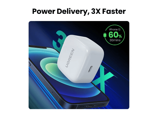 UGREEN 20W Type-C PD Fast Charging Adapter – CD137 - 60451 with 1 year warranty (5)