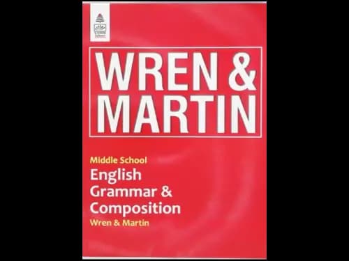 MIDDLE SCHOOL ENGLISH GRAMMAR AND COMPOSITION