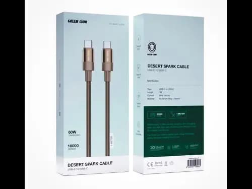 GREEN LION DESSERT SPARK DATA CABLE C TO C 60W