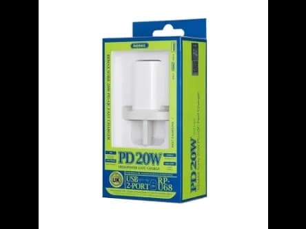 Remax RP-U68 20W PD QC Top Fast Charger (2)