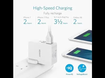 Anker PowerPort 4 Lite 27W EU   UK plug (A2021) (2)