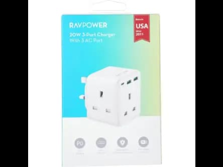 RavPower RP-PC1037 PD Pioneer 20W wall charger White (3)