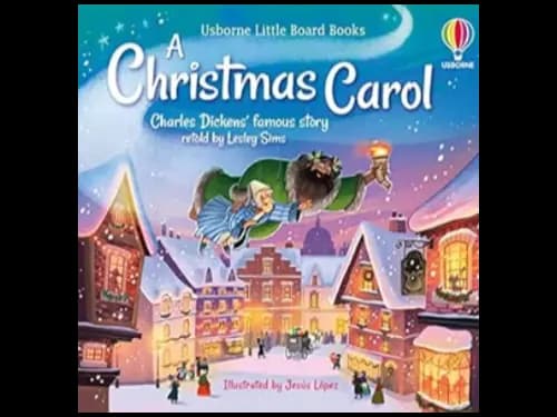 USBORNE LITTEL BOARD BOOKS - A CHRISTMAS CAROL