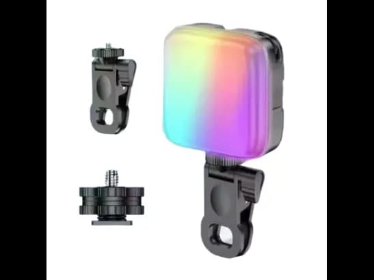 Plokama U80 Pro Portable RGB LED Light – Mini Photography Lamp Video Light for Mobile