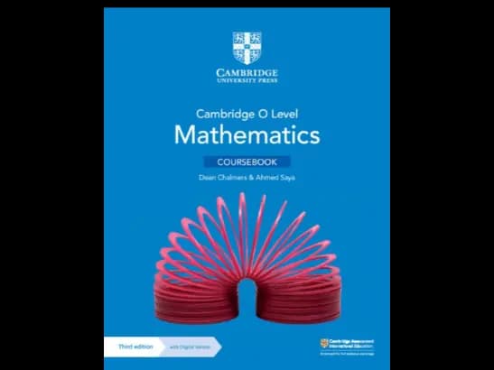 CAMBRIDGE O LEVEL MATHEMATICS 3ED - COURSE BOOK