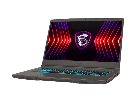 MSI THIN 15 B13UCX Laptop( Intel® Core™ i7-13620H/DDR5 8GB RAM /512GB NVMe/RTX 2050 4GB/DOS)