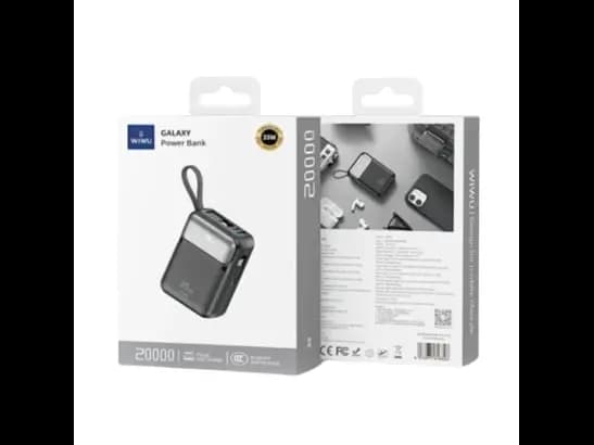 Wiwu WI-P036 Galaxy 35W 20000mAh Powerbank with 1 Year Warranty (5)
