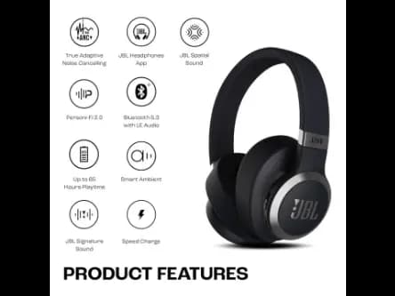 Jbl live 770nc true adaptive noise cancellation headphones wireless over ear (2)
