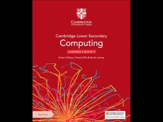 CAMBRIDGE LOWER SECONDARY COMPUTING - LEARNER BK 9