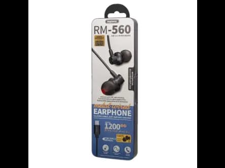 Remax Metal wired Earphone Type C RM-560 (4)