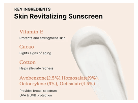 Cosrx Vitamin E Vitalizing Sunscreen SPF 50 50ml (3)